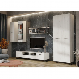 Гостиная ЛДСП "Нэнси" Loft Комплектация 1 Гостиная ЛДСП "Нэнси" Loft Комплектация 1